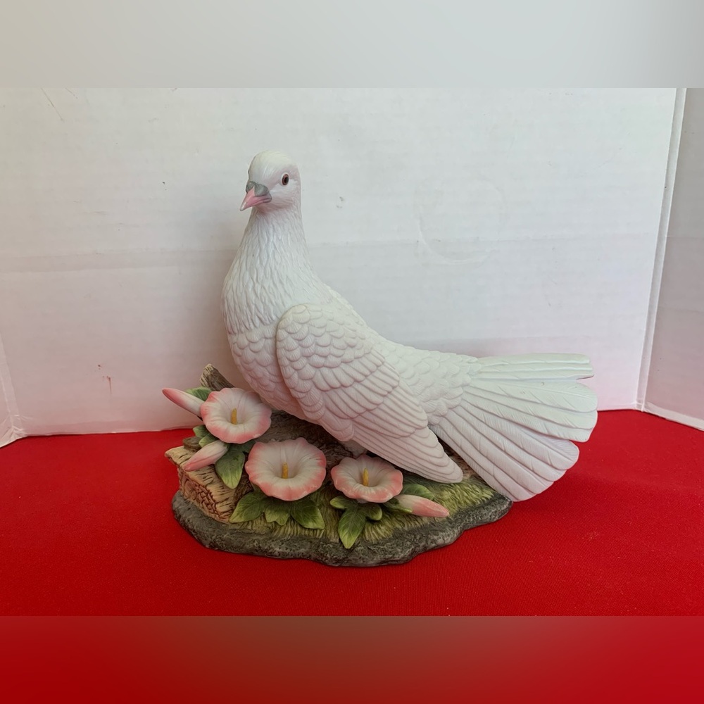 HOME INTERIORS Serene Doves #14046-3 Retired Dove Figurine